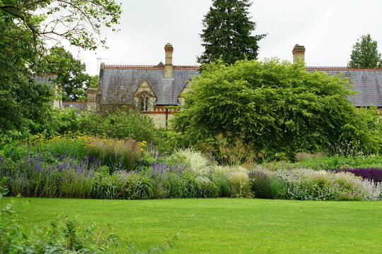 Old House In Cambridge Botanic Gardens