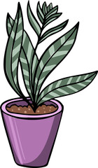 Multicolored funny childrens drawings about ecology illustration