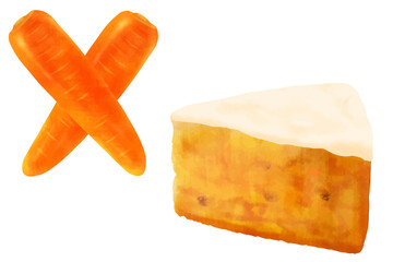 キャロットケーキ