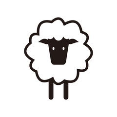 Sheep icon design template vector illustration