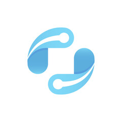 World Tech Logo Design Template