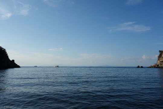 Maronti beach in Ischia island, Italy