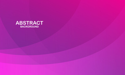 Minimal geometric background. Pink elements with fluid gradient. Dynamic shapes composition. Eps10 vector