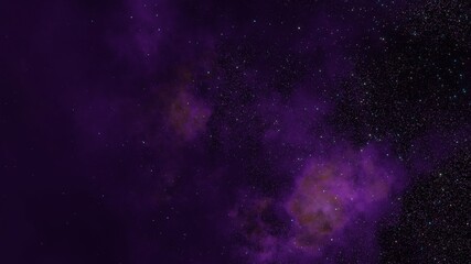 Naklejka premium purple nebula