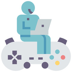 developer flat style icon