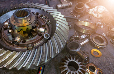 gear parts old differential