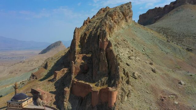 Ishak Pasha Palace  is a semi-ruined palace and administrative complex located in the Doğubeyazıt district of Ağrı province of eastern Turkey.