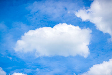 blue sky with clouds