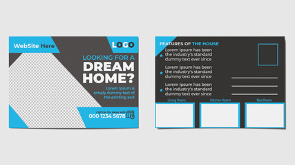 Real Estate Postcard Design Templates