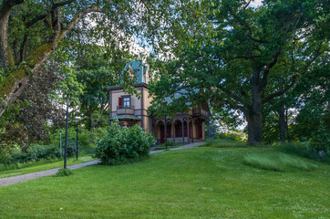 A palace at the Ronnebybrunn park, Blekinge, Sweden