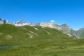 Fototapeta na wymiar Mountain landscape in summer.