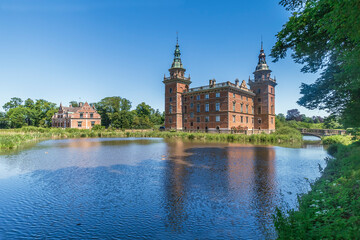 Fototapeta premium Marsvinsholm's Mansion in southern Sweden