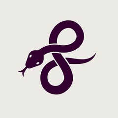 Snake Logo Icon Symbol