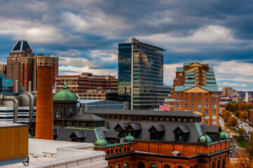 Photo of Baltimores Historic and Modern Buildings