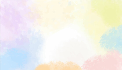 abstract watercolor background with watercolor splashes