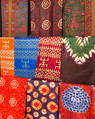 Set of African fabric, Kotebu, Burundi