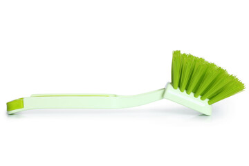 Green cleaning brush