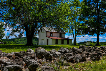 Photo of The Phillip Snyder Farm, West Confederate Avenue, Gettysburg National Military Park,...