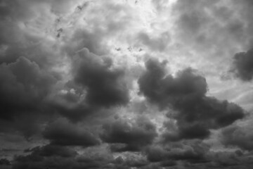 Fototapeta na wymiar storm clouds in sky