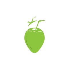 Coconut logo vector template design