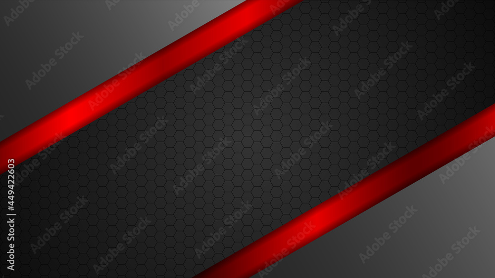 Poster eps10 abstract background consisting of hexagons with realistic lights and shadows. perfect design e