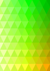 Fototapeta premium Triangle shape pattern. Gradient blue to pink. Abstract background. Texture design for publications, covers, posters, flyers, brochures, banners, backdrops, walls. Vector illustration.