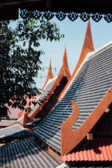 Fototapeta na wymiar roof in thai style