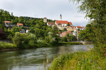 Fototapeta na wymiar Ansicht der Stadt Horb am Neckar im Landkreis Freudenstadt