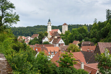 Obraz premium Altstadt von Horb am Neckar im Landkreis Freudenstadt