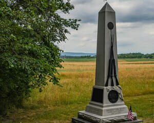 Monument to the 94th New York Volunteer Infantry Regiment, Gettysburg National Military Park,...