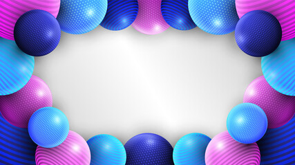 EPS10 abstract background consisting of multicolored spheres with realistic lights and shadows. Perfect design element for any use.