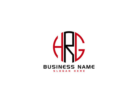 Creative HRG Logo Letter Vector Image Design For Your Business