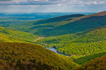 Obraz premium View of the Shenandoah River, Shenandoah National Park, Virginia, USA