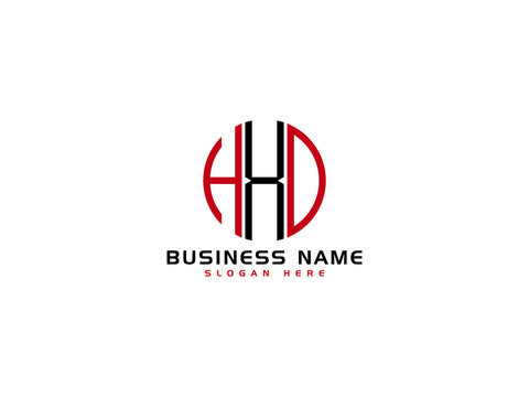 Creative HXD Logo Letter Vector Image Design For Your Business