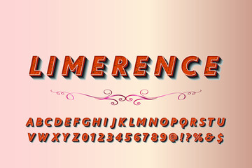 Font.alphabet.Typeface.Script.Shadow Effect.Handcrafted handwritten vector label design old style.vintage Hand Drawn.Retro Typography.Vector Illustration.
