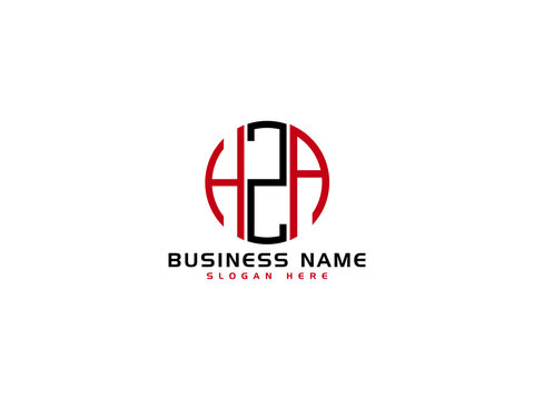 Creative HZA Logo Letter Vector Image Design For Your Business