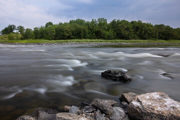 Rainy River - A scenic river on the United States and Canadian border.