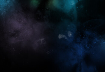 Fototapeta premium abstract colorful watercolor background with paint smears spash and stripes