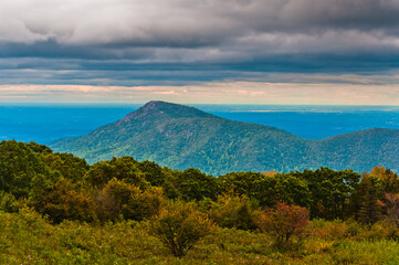 Old Rag Mountain in Autumn, Shenandoah National Park, Virginia, USA