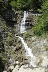 Fototapeta na wymiar Wasserfall bei Ebnit