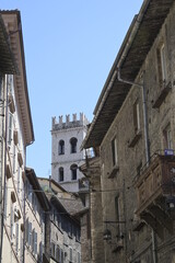 Fototapeta na wymiar Gubbio Palazzo dei Priori