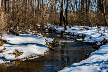 Codorus Creek in Nixon Park, Richard M Nixon County Park, York County, Pennsylvania, USA