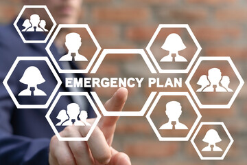 Concept of emergency plan. Emergency preparedness of the business office.