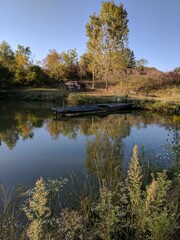 lake in autumn