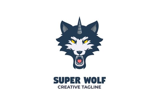 Wolf Logo Mascot Logo Illustration
