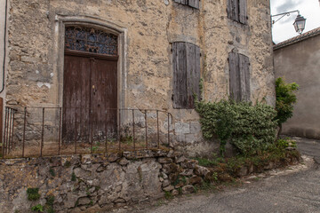 Castelmoron d'Albret (Gironde, France) - Maison pittoresque