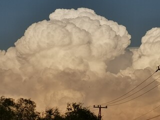 clouds in the sky