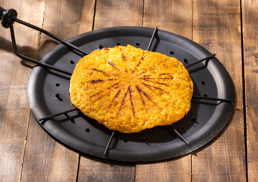 Arepa chocolo - Traditional Colombian food