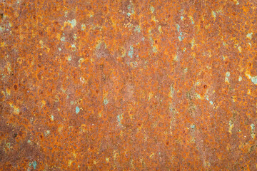 Texture of an old rusty metal surface. Retro style. Wallpaper, background, cover.
