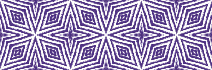 Chevron stripes seamless border. Purple